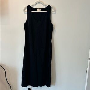 Casual Sleeveless Midi Dress